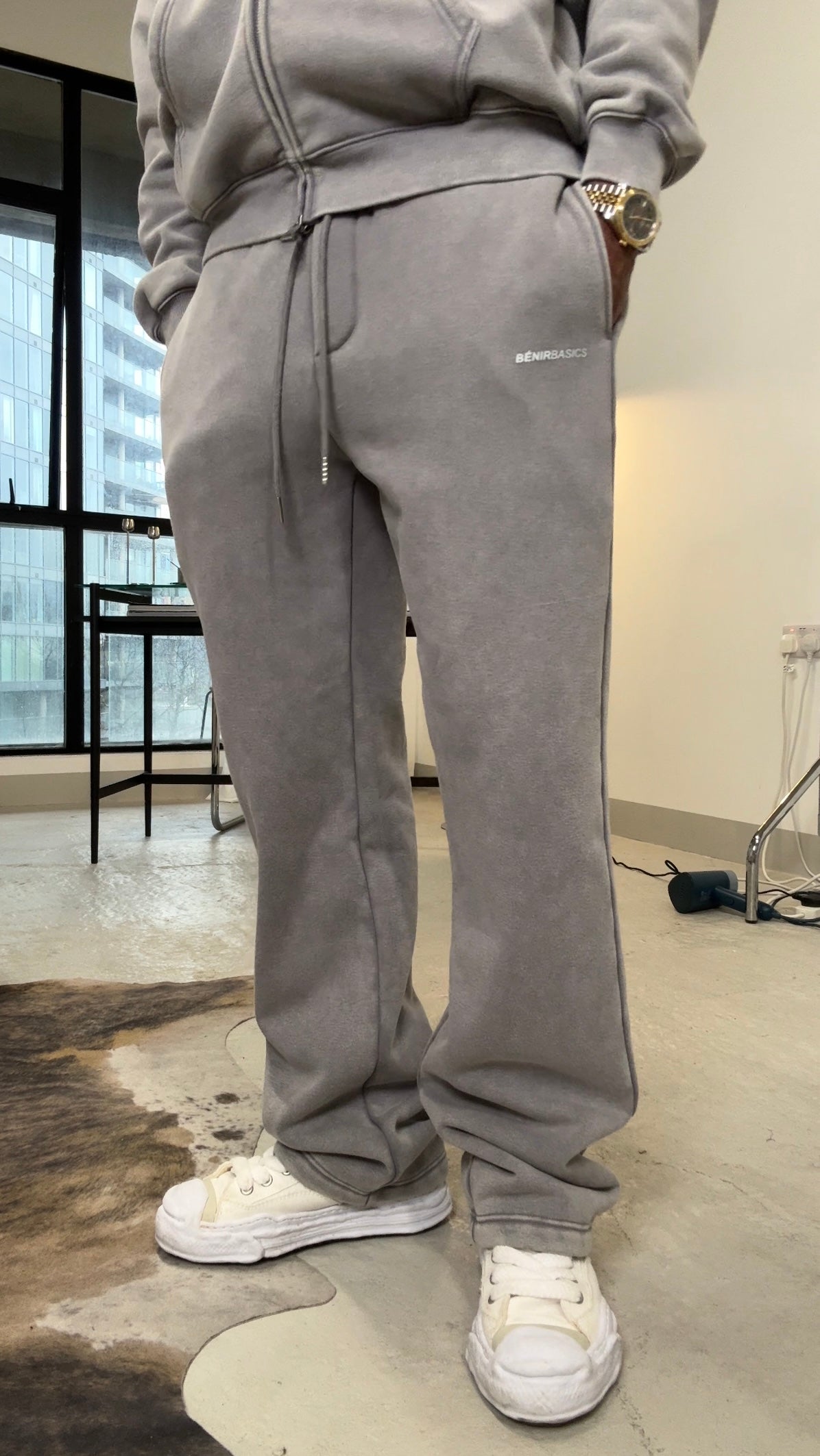 Bénir Clothing Club Basics Charcoal Sweatpants